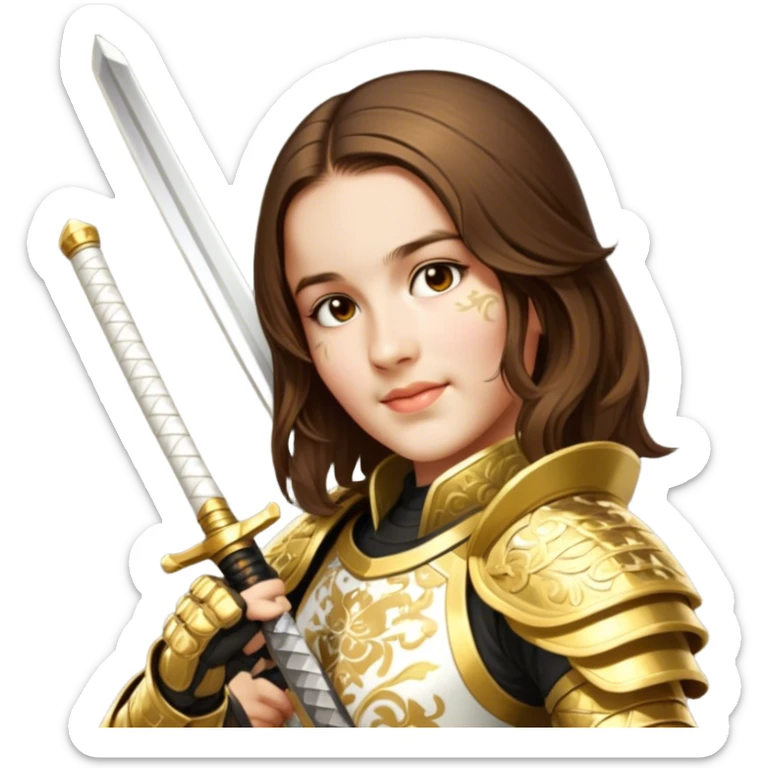 Golden Samurai sticker
