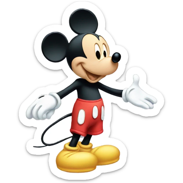 Mickey Mouse sticker