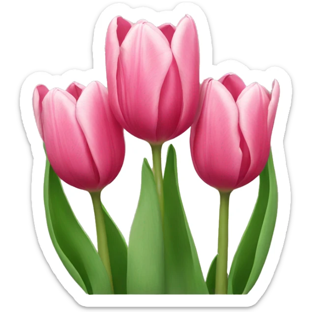 tulips sticker