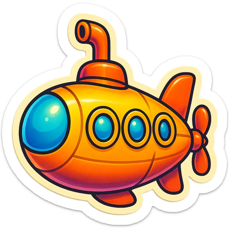 submarine sticker
