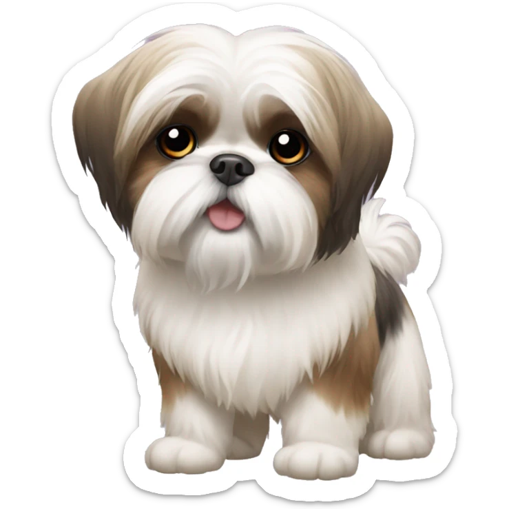 Shih tzu sticker