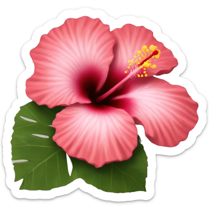 hibiscus sticker