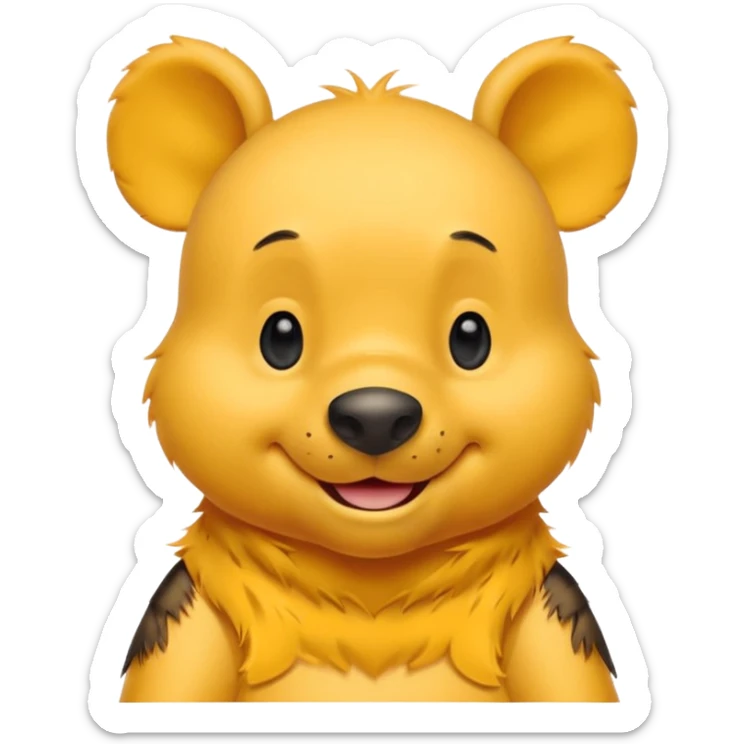 Winnie Pooh sticker