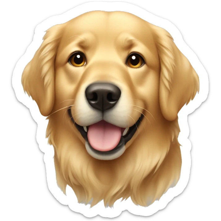 Golden retriever  sticker