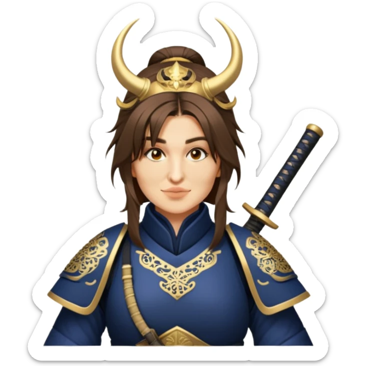 Samurai Strategist sticker