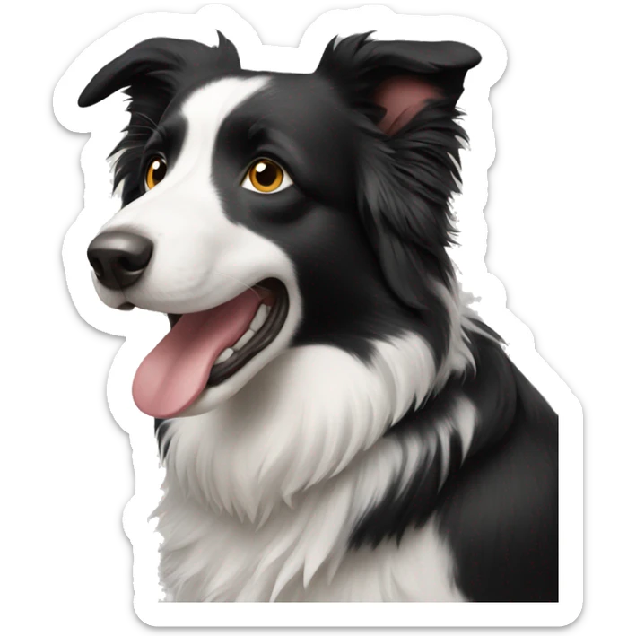 border collie sticker