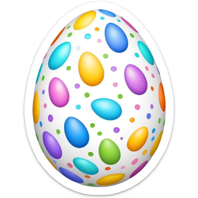 Easter sticker