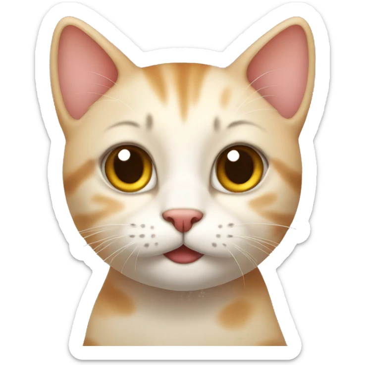 cute cat sticker