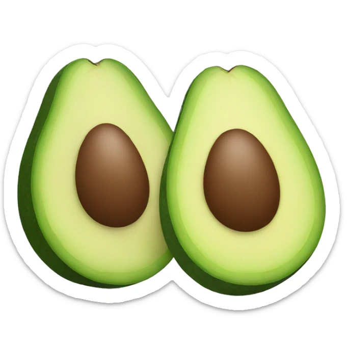 avocado sticker