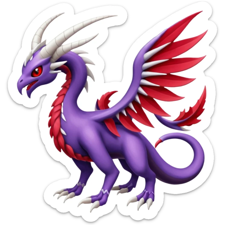 Lunala-Yveltal-Palkia-Fakémon-hybrid-creature (full body)  sticker