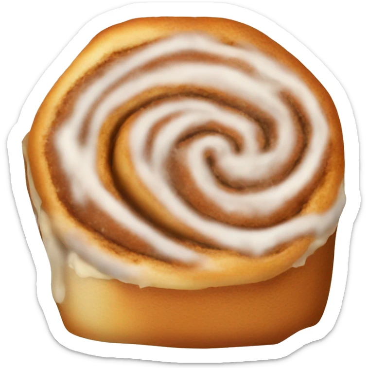 Cinnamon roll sticker