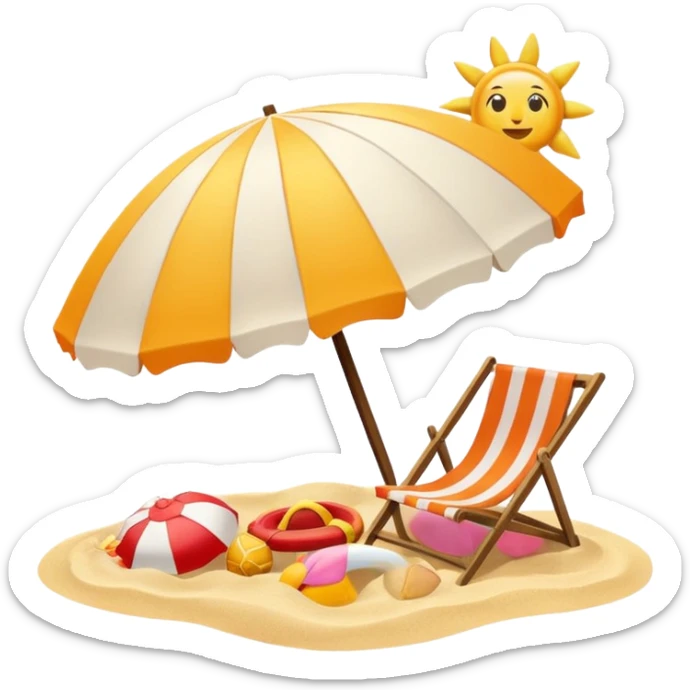 beach sticker