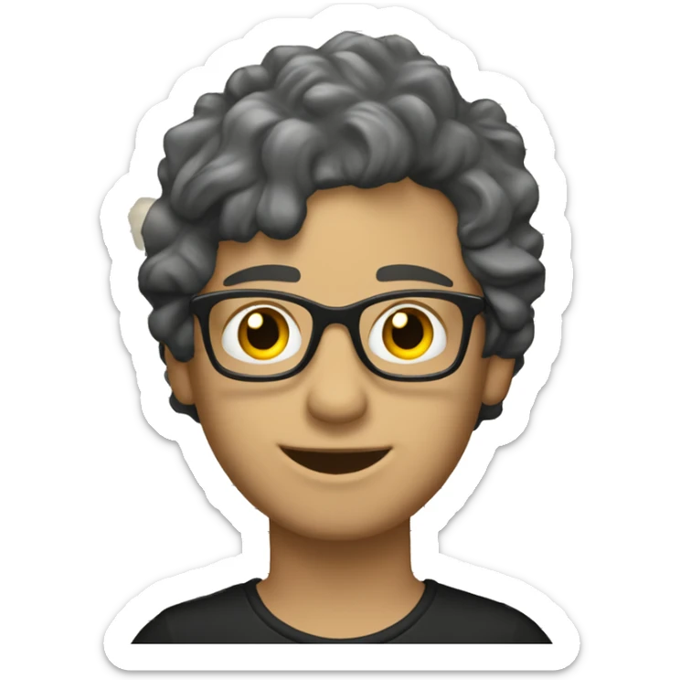 crea un emoji perzonalizado de un nota de musica y unos cuadernos  sticker