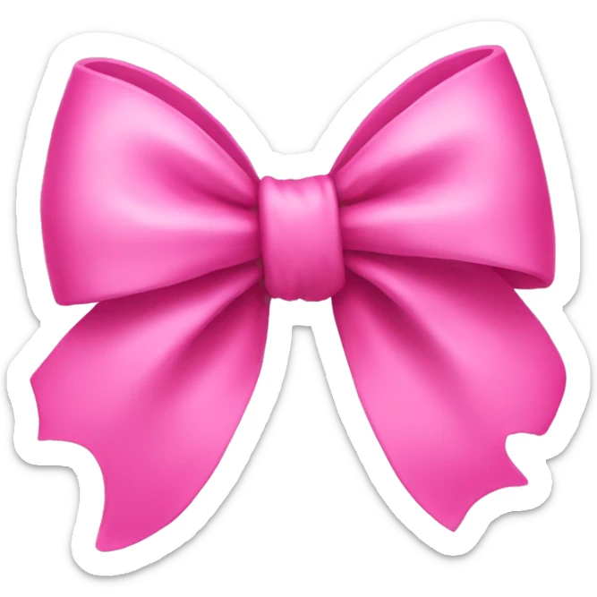Pink Bow sticker
