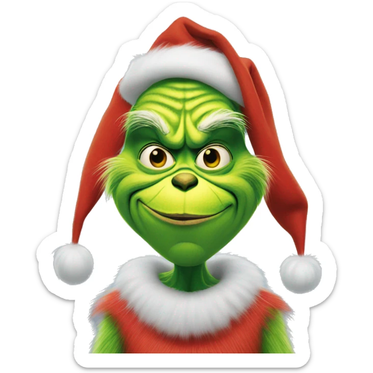 The Grinch sticker