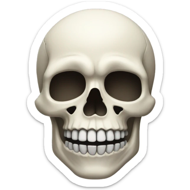 Skull  sticker