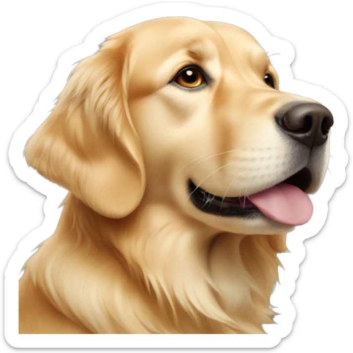 Golden retriever  sticker