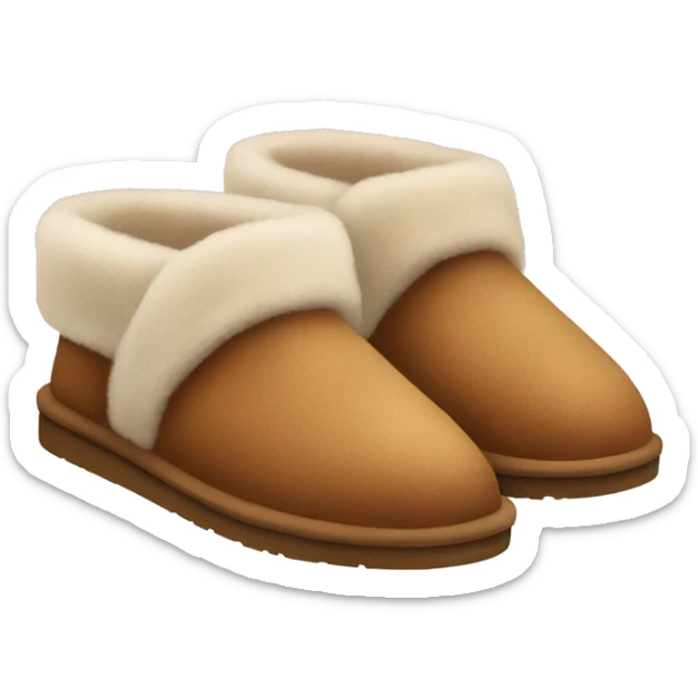 ugg slippers  sticker