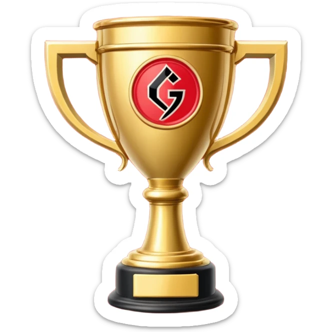 Eu quero uma taça da libertadores e o flamengo estaja do lado sticker