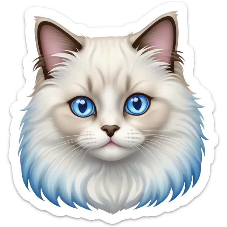 Ragdoll cat  sticker