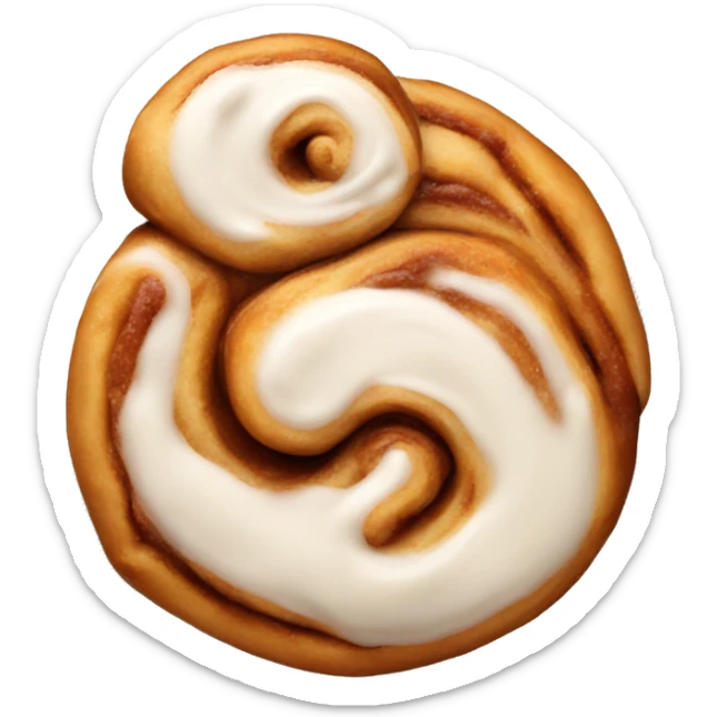 Cinnamon roll  sticker