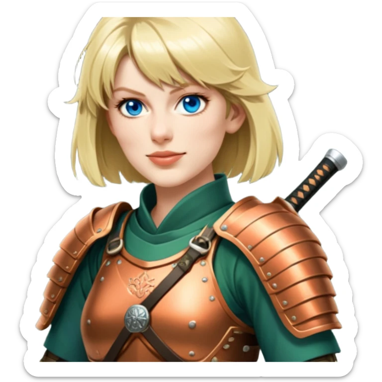 Samurai Sentry sticker