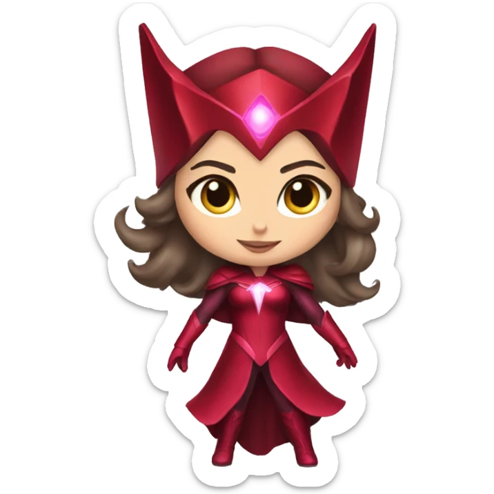 Scarlet witch sticker