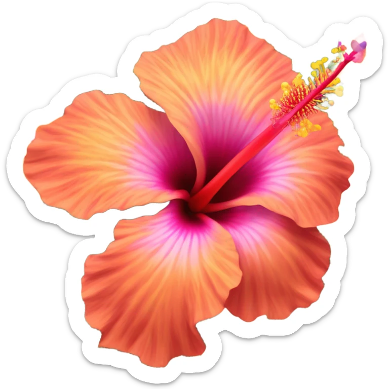 Hibiscus  sticker