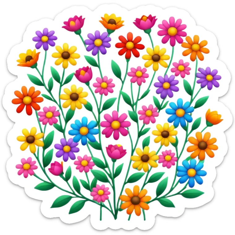 Flowers  sticker