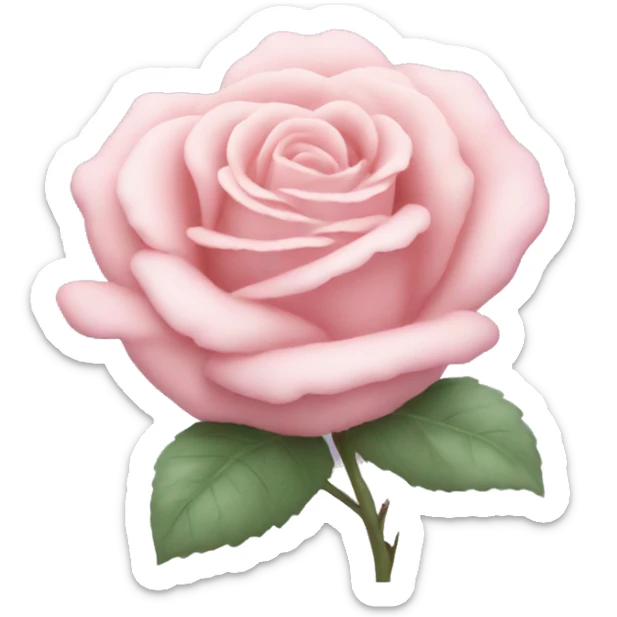 Cœur pastel rose sticker