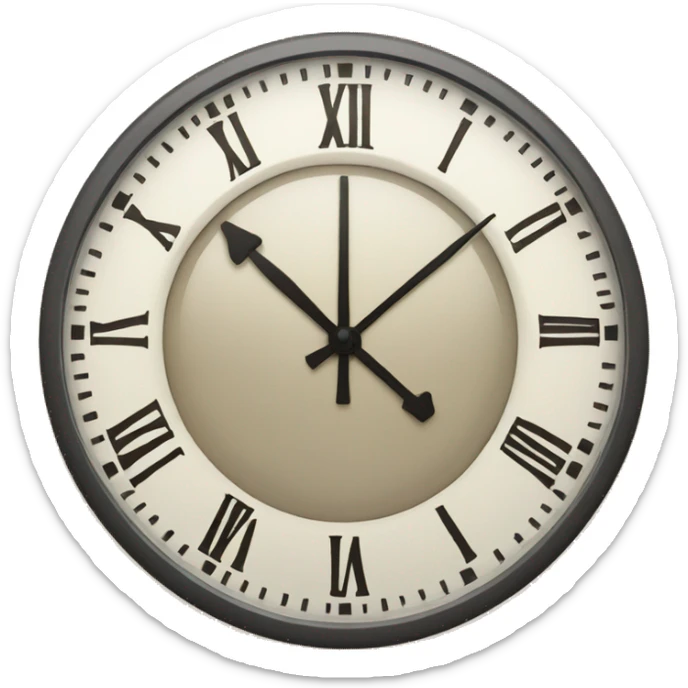 clock sticker