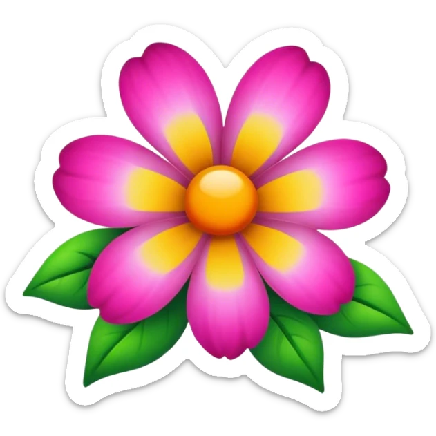 Flower  sticker