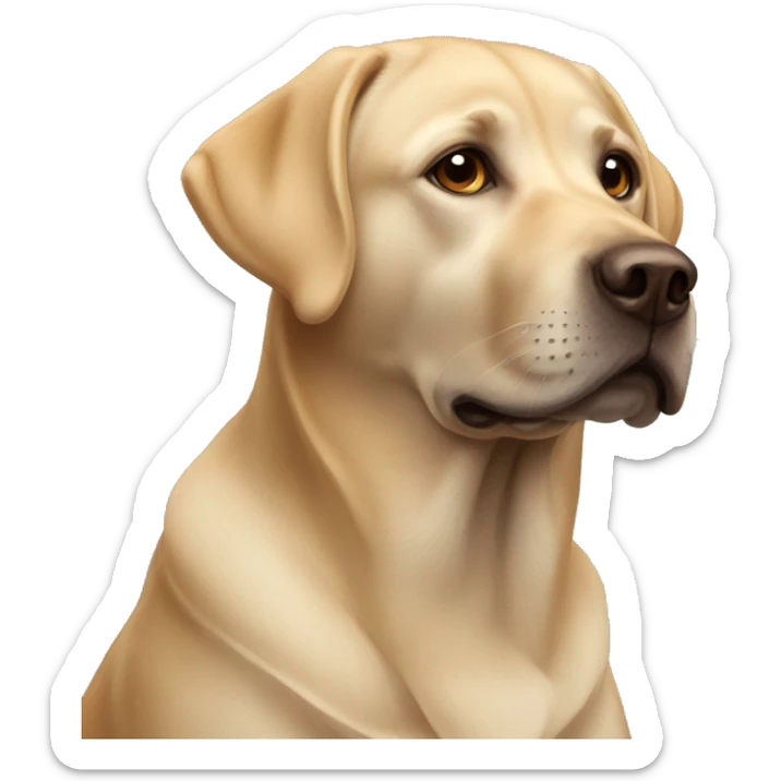 labrador sticker
