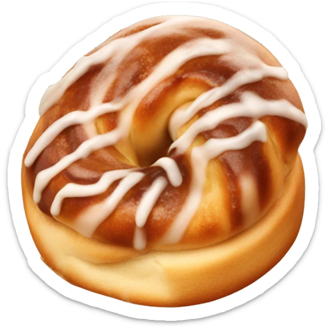 Cinnamon bun sticker