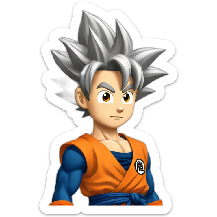 goku smart sticker