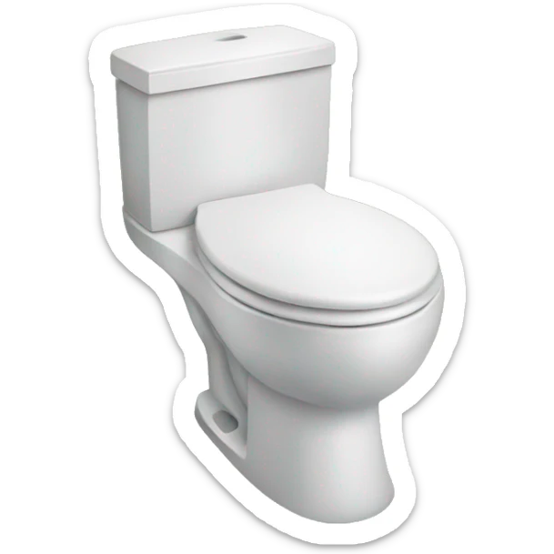 Toilet  sticker