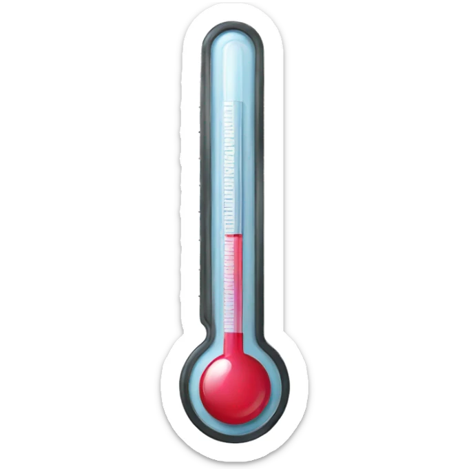 thermometer sticker