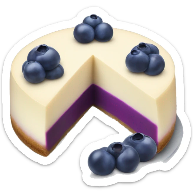 Blueberry Cheesecake  sticker