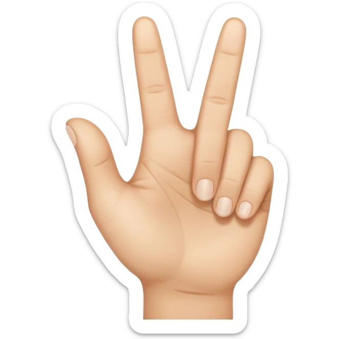 gesto de meter la nariz por los dedos mientras los dedos hacen un círculo. Así: 👌🏻 sticker