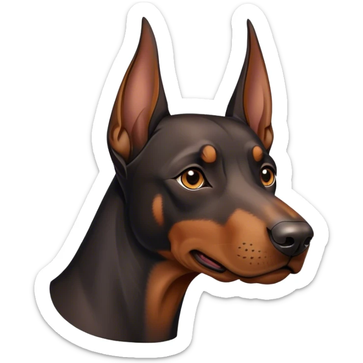doberman sticker