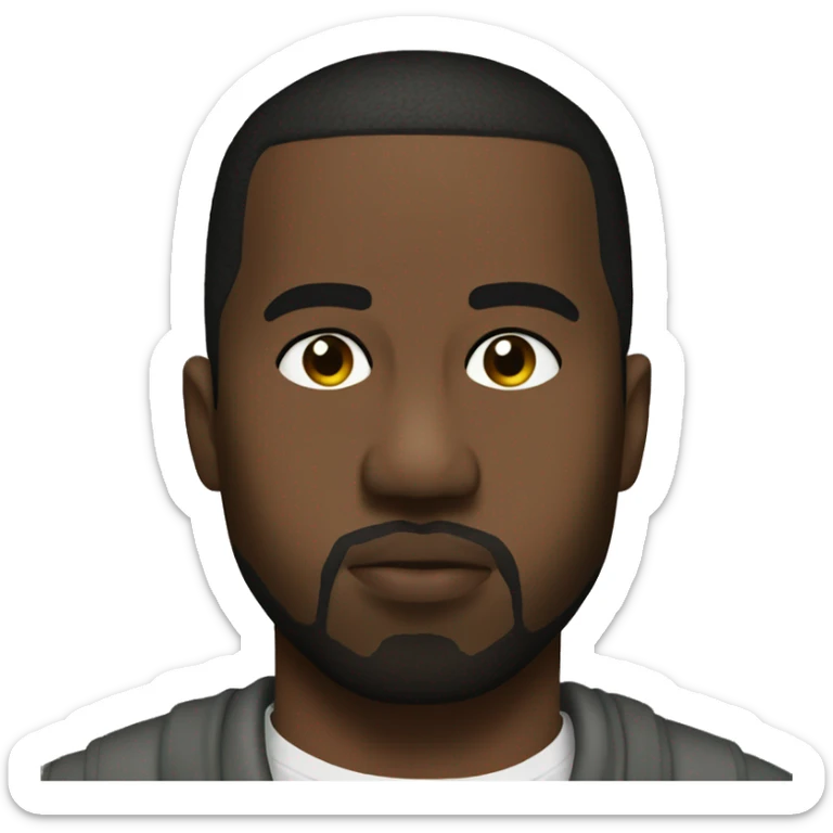Kanye west sticker