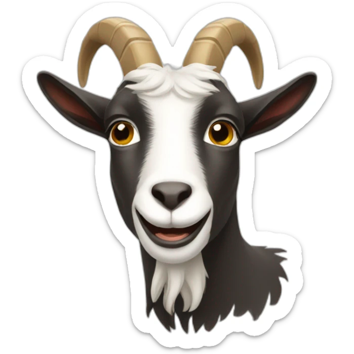 Goat sticker
