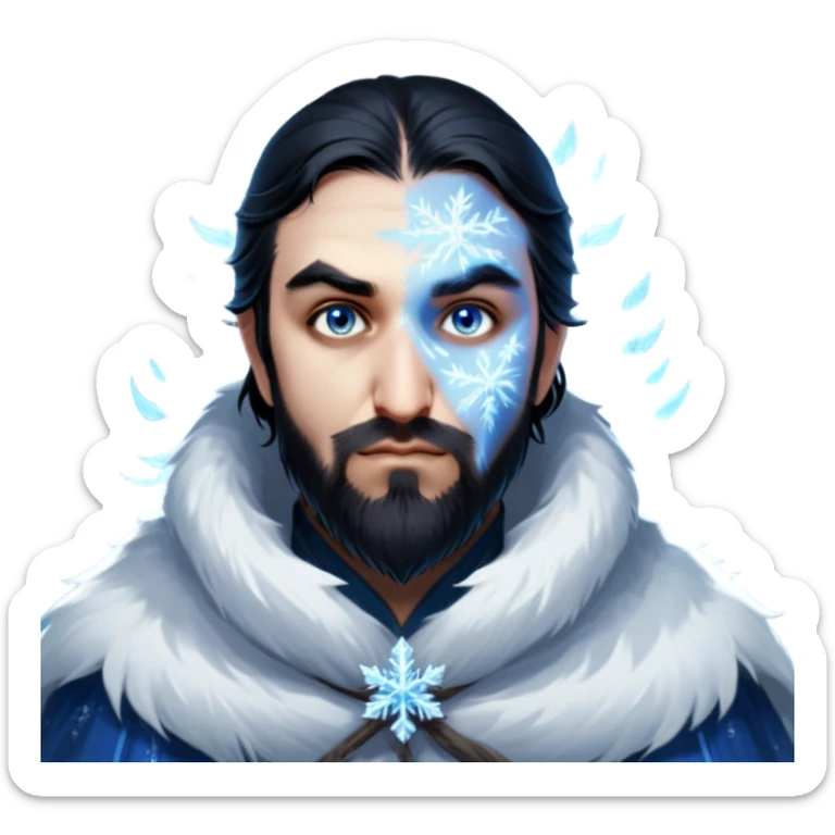 Frost Wizard sticker