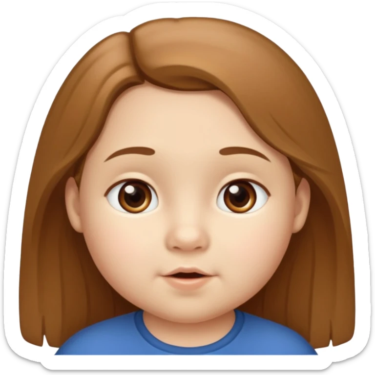 QUIERO QUE ME HAGAS A UN NIÑO DE 6 AÑOS, TIENE LA MELENITA UN POCO LARGA, LA CARITA ESTRECHA Y MOFLETES MUY BONITOS, OJOS MARRONES Y IEL CLARA, EL PELO UN PCOO MAS CLARO, LA BOCA UN POCO MAS GRANDE Y LA NARIZ UN PELIN MAS ANCHA DE ABAJO ES IN CHICOLA CARA ESTRECHA sticker