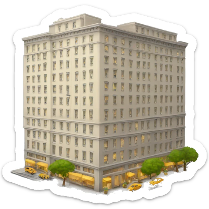 Hotel New York sticker