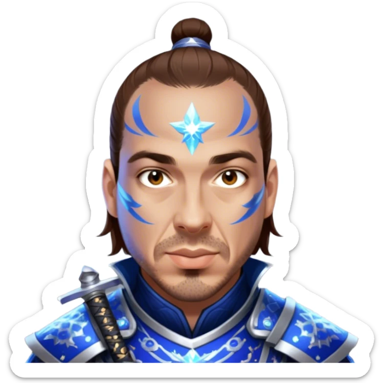 Celestial Samurai sticker