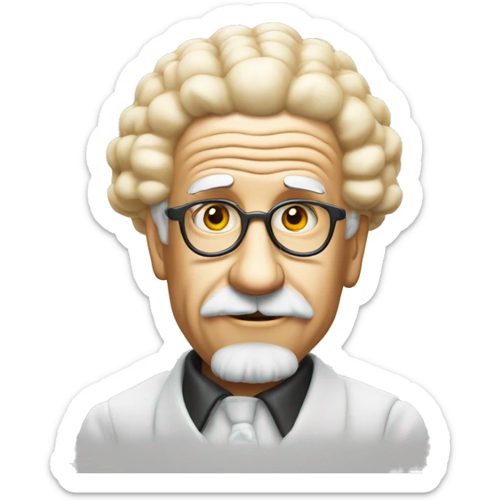 brain einstein pen shine mix sticker
