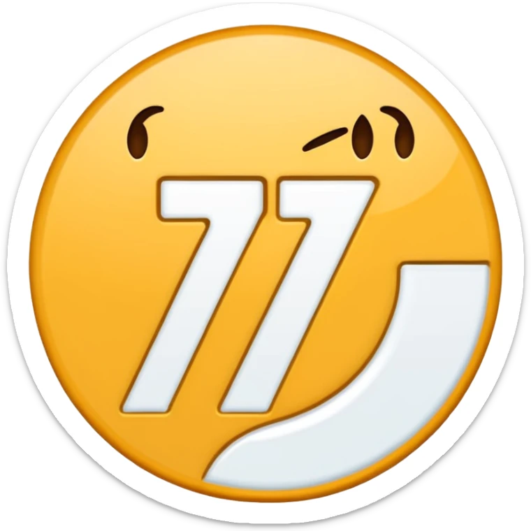 the fraction 1/10000 in the style of the 100 emoji sticker