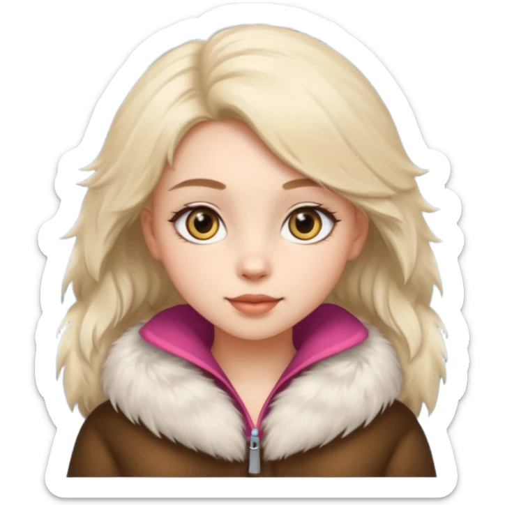 chica animal sticker