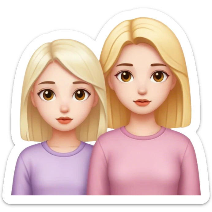 Girls aesthetic  sticker